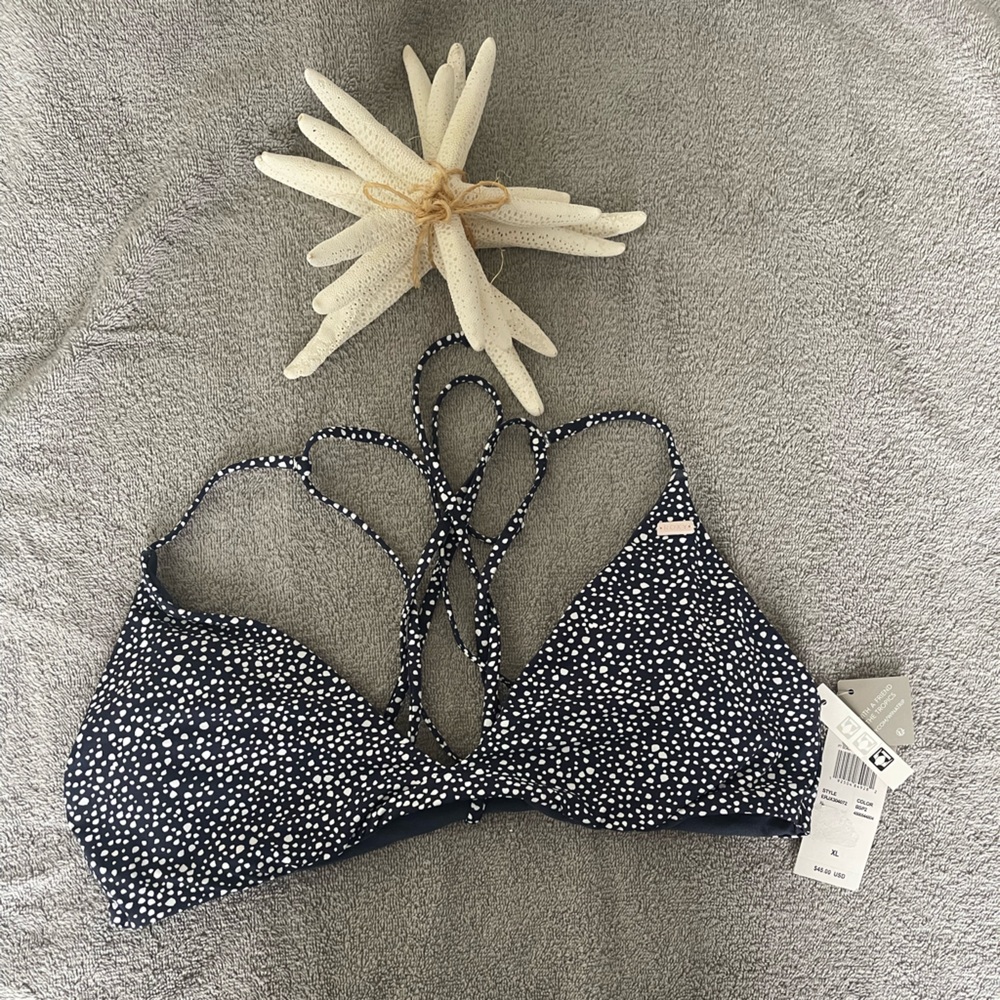 Roxy new with tag bikini top
